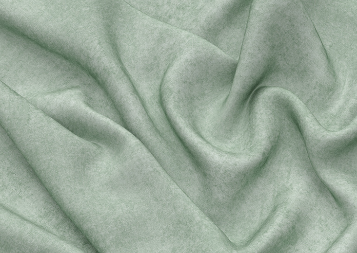 Florence Faux Suede, Light Jade - Motorised Roman Blind - Image 4